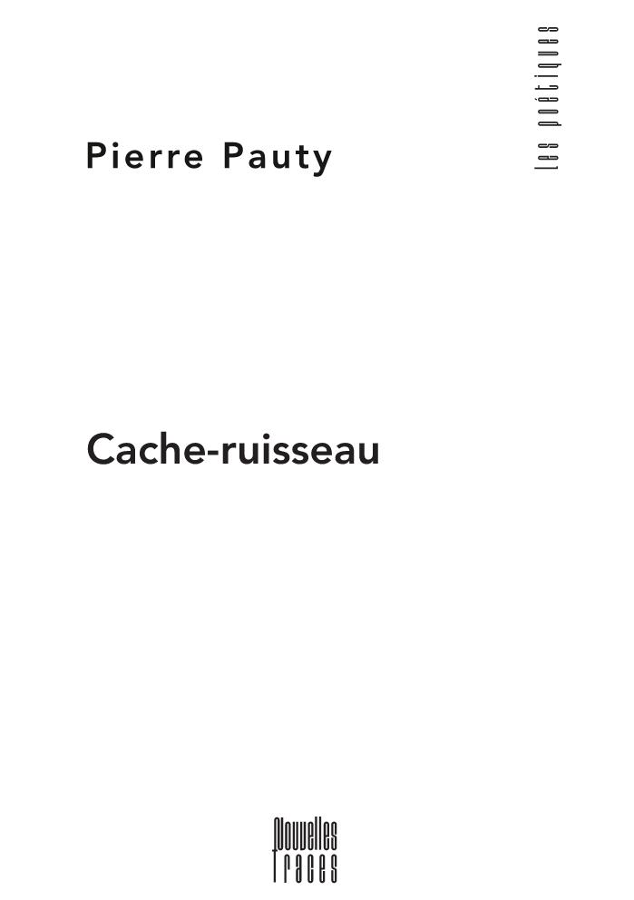 Pauty Cache-Ruisseau